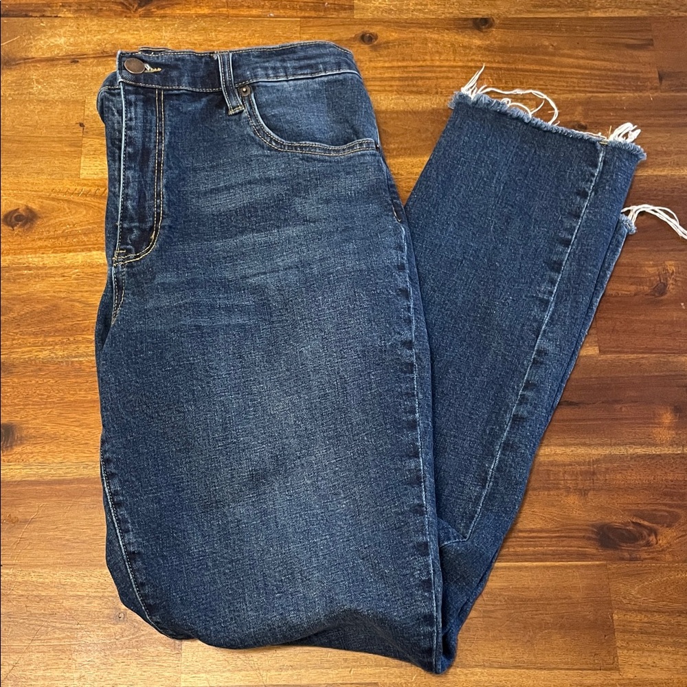 Oliver Logan Crosby Relaxed Tapered Denim Jeans